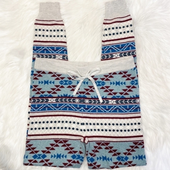 Women’s American Eagle Multicolor Sweater Leggings Knit Pants Size Small - Picture 1 of 4